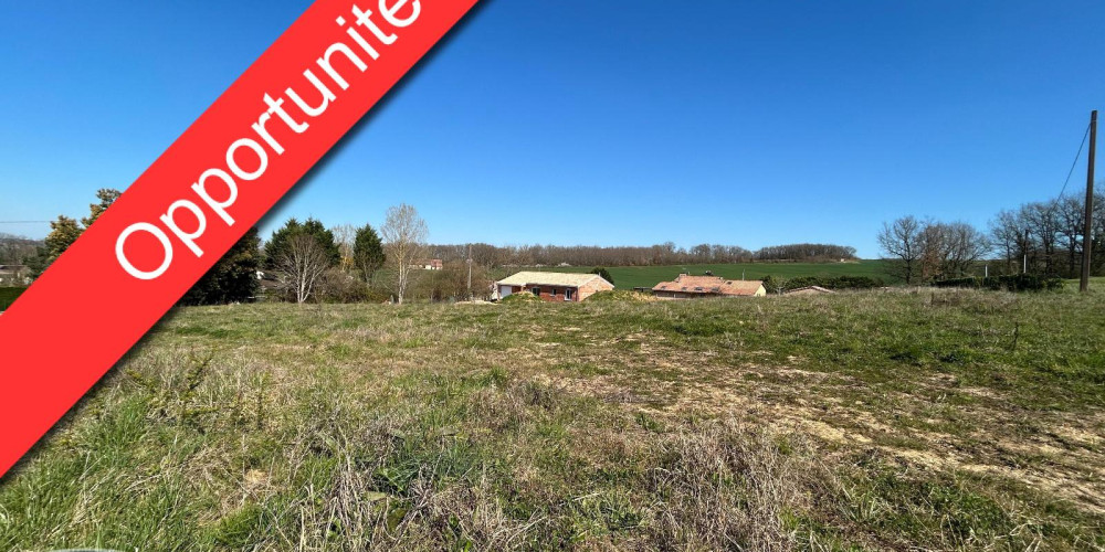 terrain à ST PIERRE DE CLAIRAC (47270)